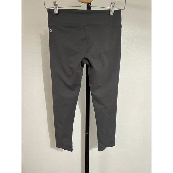 EUC Fabletics Women's Grey Leggings - Picture 2 of 4